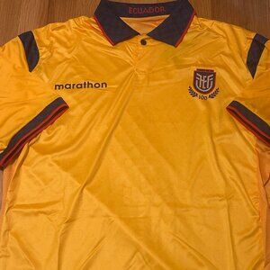 ECUADOR National Team Men's JERSEY Sz M,L,XL,2XL By Marathon NEW w tags